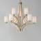 Maxim Lighting Deven 9-Light Chandelier 20036SWSBR - alternate 4